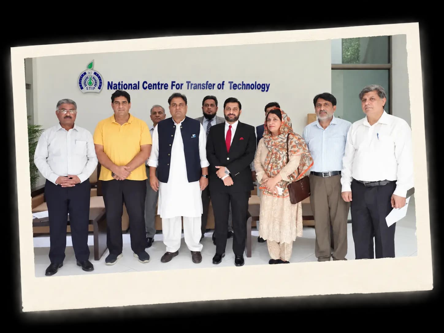 Government and technology representatives gathered at the National Centre for Transfer of Technology